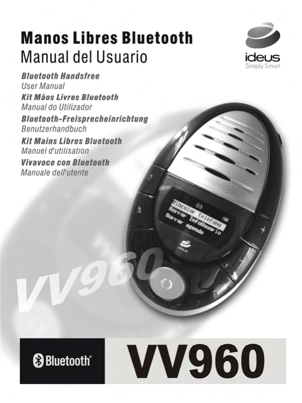 ideus VV960 Manual de usuario Manualzz