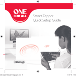 One For All OFA TABLET REMOTE NEVO PORTAL Quick Setup Guide
