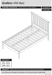 HOME by Argos Collection Grafton Double Bed Frame Instruction Manual