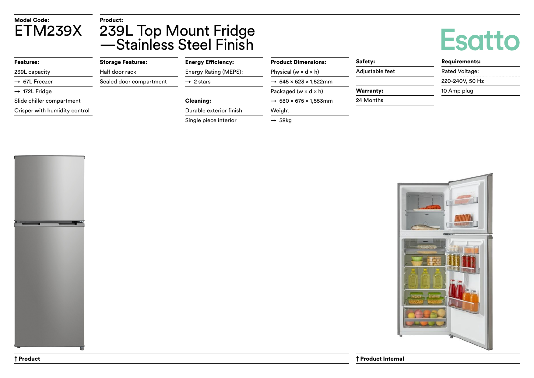 esatto etm239x