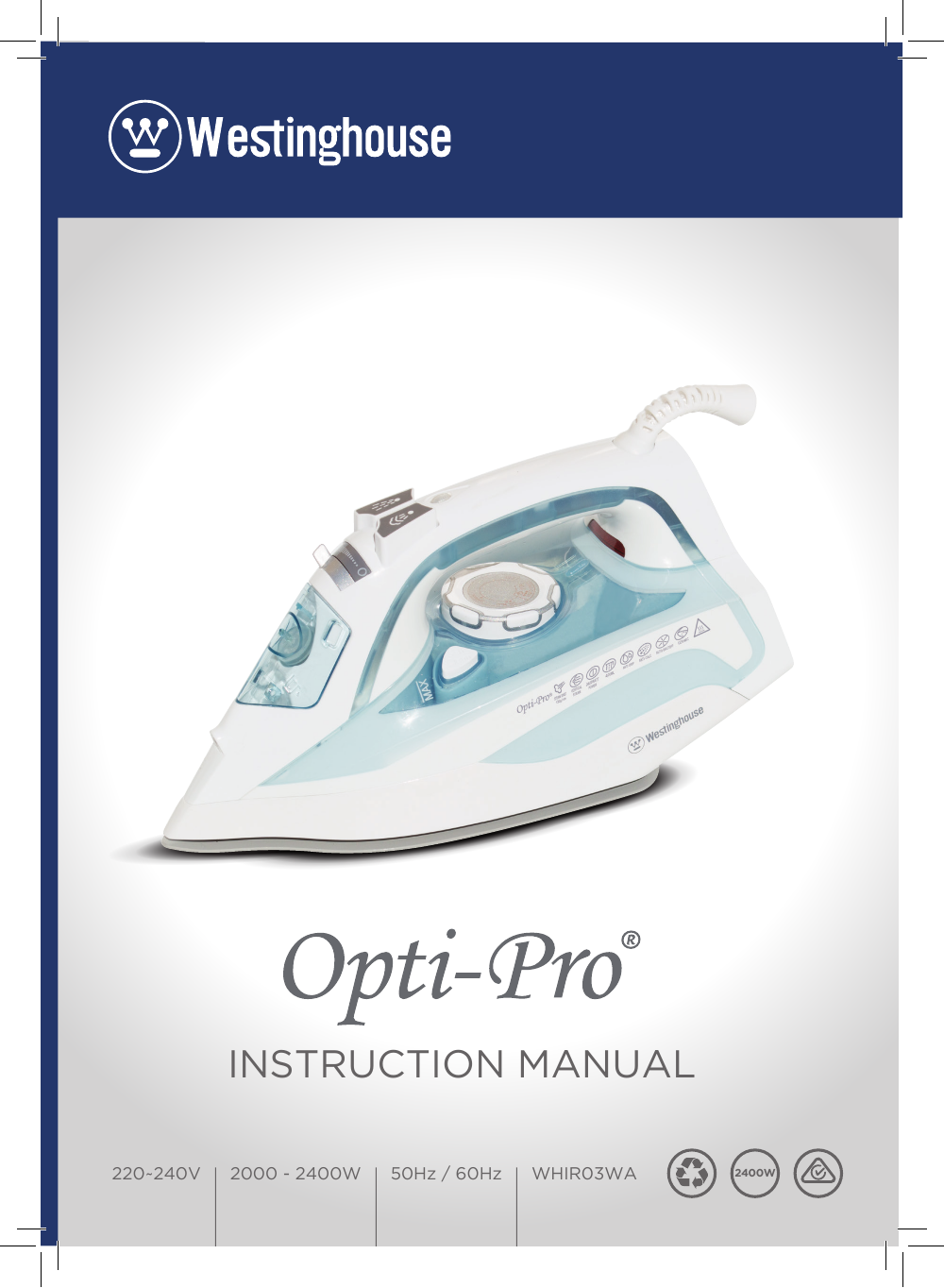 Anko steam 2024 iron manual