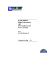 Vextrec GMB-486SPS User Manual