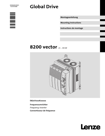 Lenze 8200 vector схема подключения