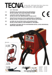 TECNA 3460N Installation, Use, Maintenance, Spare Parts