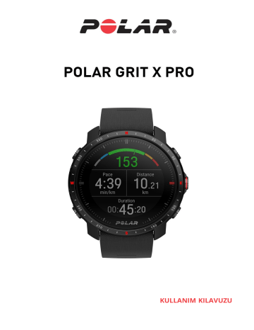 Polar Grit X Pro Kullanım kılavuzu | Manualzz