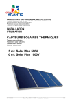 Groupe Atlantic Solar Plan 500V Installationsanleitung
