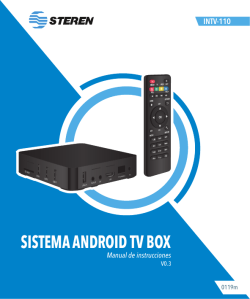 Convertidor Smart tv Android tv box INTV-110 Steren 