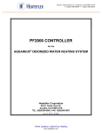 Heateflex PF2000 Manual