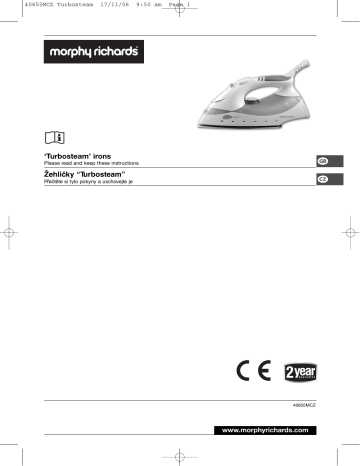 Morphy Richards COMFIGRIP Instruction Manual | Manualzz