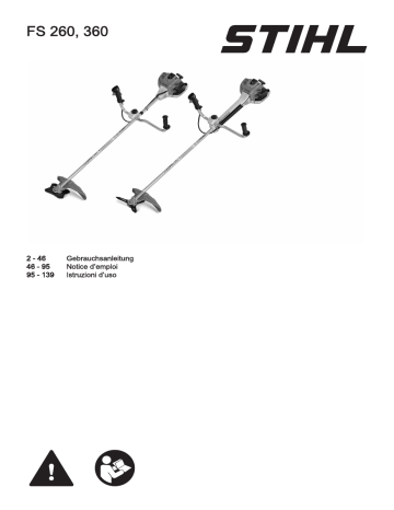 STIHL FS 260 Powerful 2,0kW-brushcutter Instruction manual | Manualzz