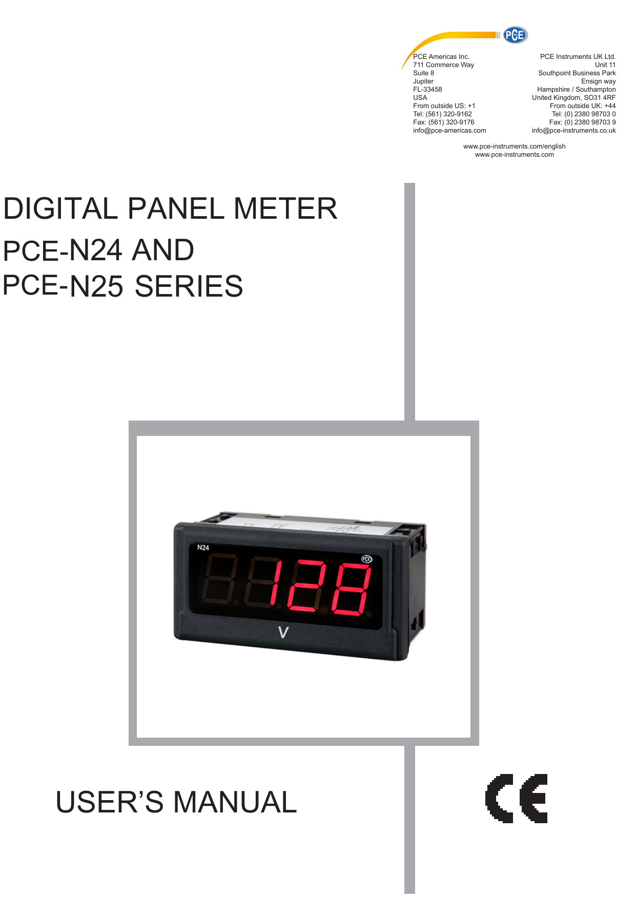 Digital Temperature Display PCE-N24T