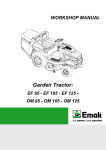 EMAK EF 125 Workshop Manual