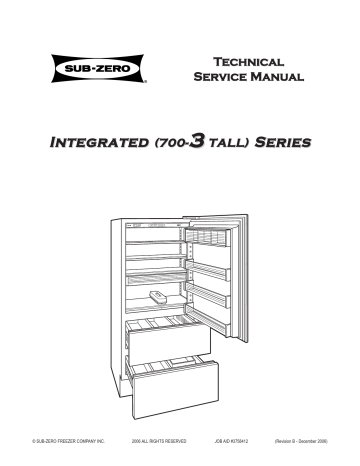 sub zero 736tc ice maker parts