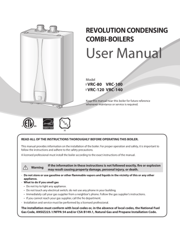 Vesta VRC-100, VRC-80 User Manual | Manualzz