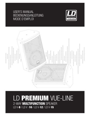 LD LD V-10, LD V-12, LD V-8 User Manual | Manualzz