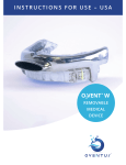 Oventus O2VENT W Instructions For Use Manual