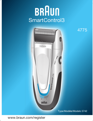 Braun tricontrol 4775, SmartControl3 4775 El manual del propietario ...