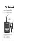 Tietzsch VARIOSAFE EXM 25 User Instructions