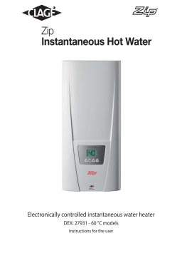 clage DEX ELECTRONIC MPS Instructions For Use Manual