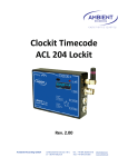Ambient ACL 204 Manual