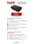 Furukawa FK-ONT-G400B/PoE S2 Installation Manual