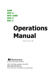 Kantronics KAM, KPC AI Chat &amp; PDF Manual