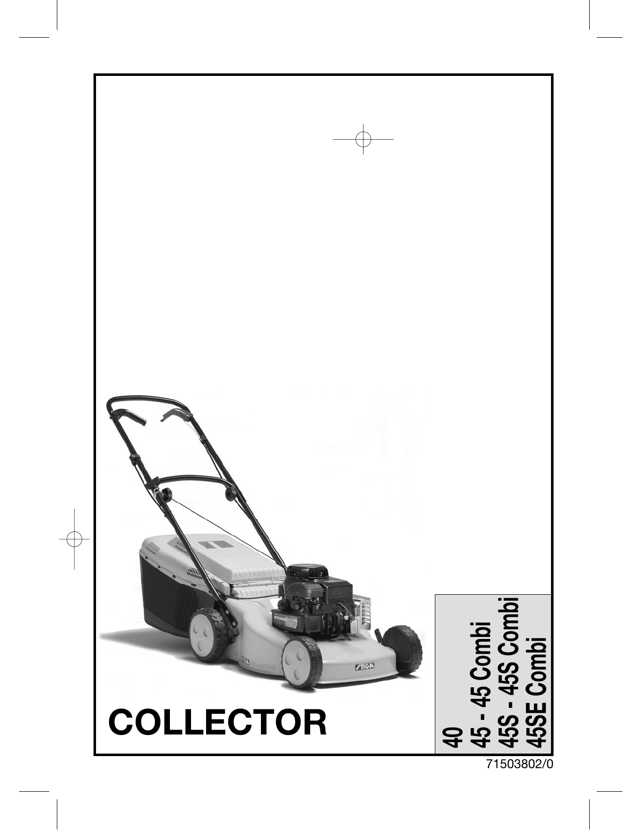 Avenue berømt udstilling Stiga COLLECTOR 45 S, Collector, Collector 45 Instruction Manual | Manualzz