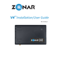 Zonar V4 Installation &amp; User Manual
