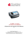 K13560/K13270 Auto Colorimeter Manual: AI Chat &amp; PDF