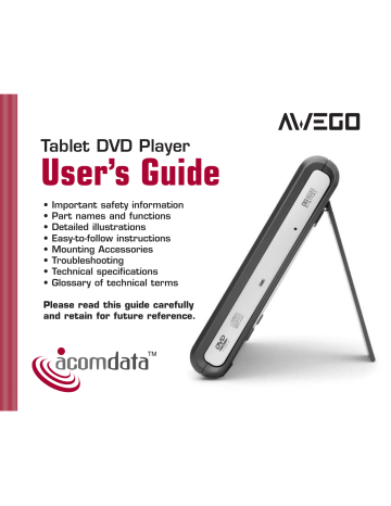 Acomdata AWEGO PDVD7 User Manual | Manualzz
