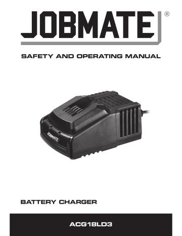 jobmate ACG18LD3 Safety And Operating Manual Manualzz