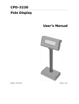 Appostar CPD-3230 User Manual