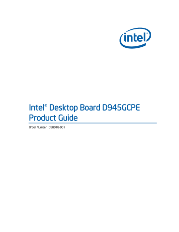 Intel desktop board d945gcpe какие процессоры поддерживает