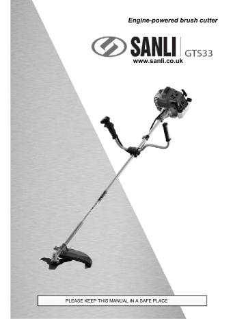 SANLI GTS33 Operator's Manual | Manualzz