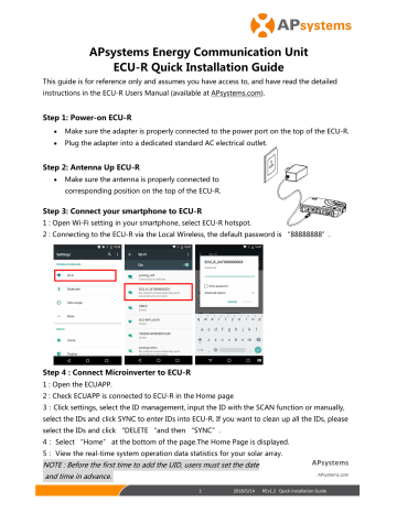 APsystems ECU-R Quick Installation Manual | Manualzz