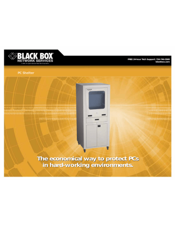 Black Box PC Shelter RMT885A Specifications | Manualzz