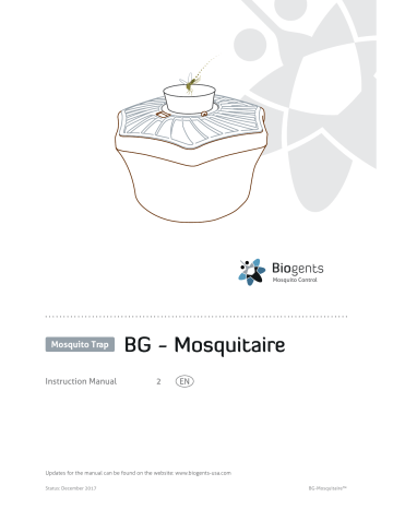 Biogents BG-Mosquitaire Instruction Manual | Manualzz