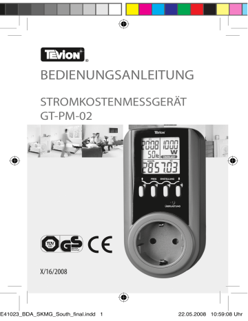 Tevion GT-PM-02 Bedienungsanleitung Manualzz