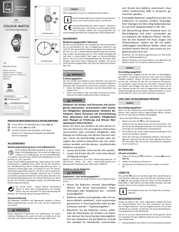 Sempre AS8-CWM-5 Bedienungsanleitung | Manualzz