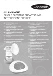 Lansinoh 54050 Bedienungsanleitung