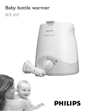 PHILIPS SCF355 Avent Scaldabiberon rapido Manuale dell'utente