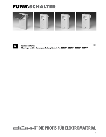 Duwi DR-154DC Benutzerhandbuch | Manualzz