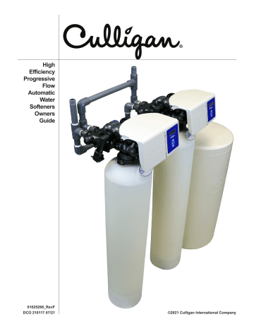 Culligan He Progressive Flow Owner's Guide 