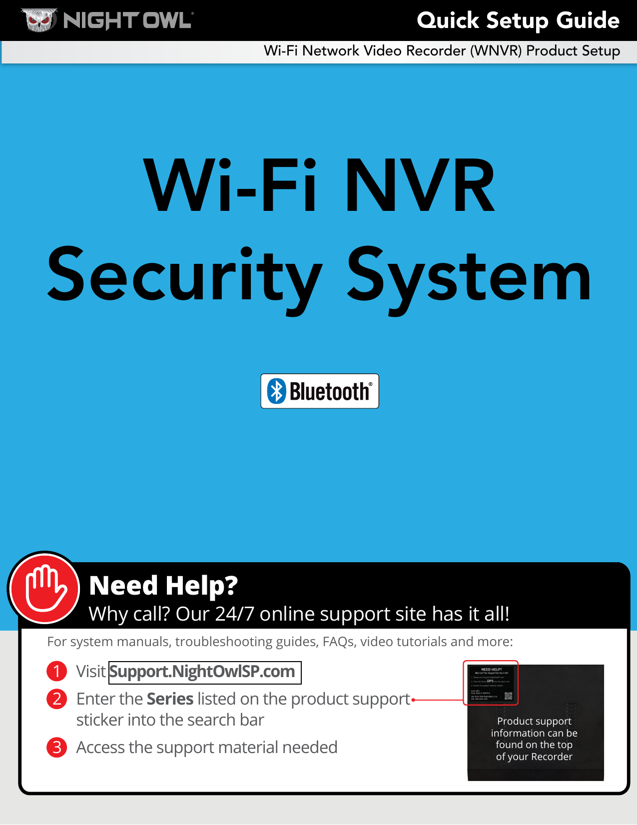 troubleshooting night owl security system