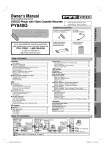 PYE PY840G User Manual