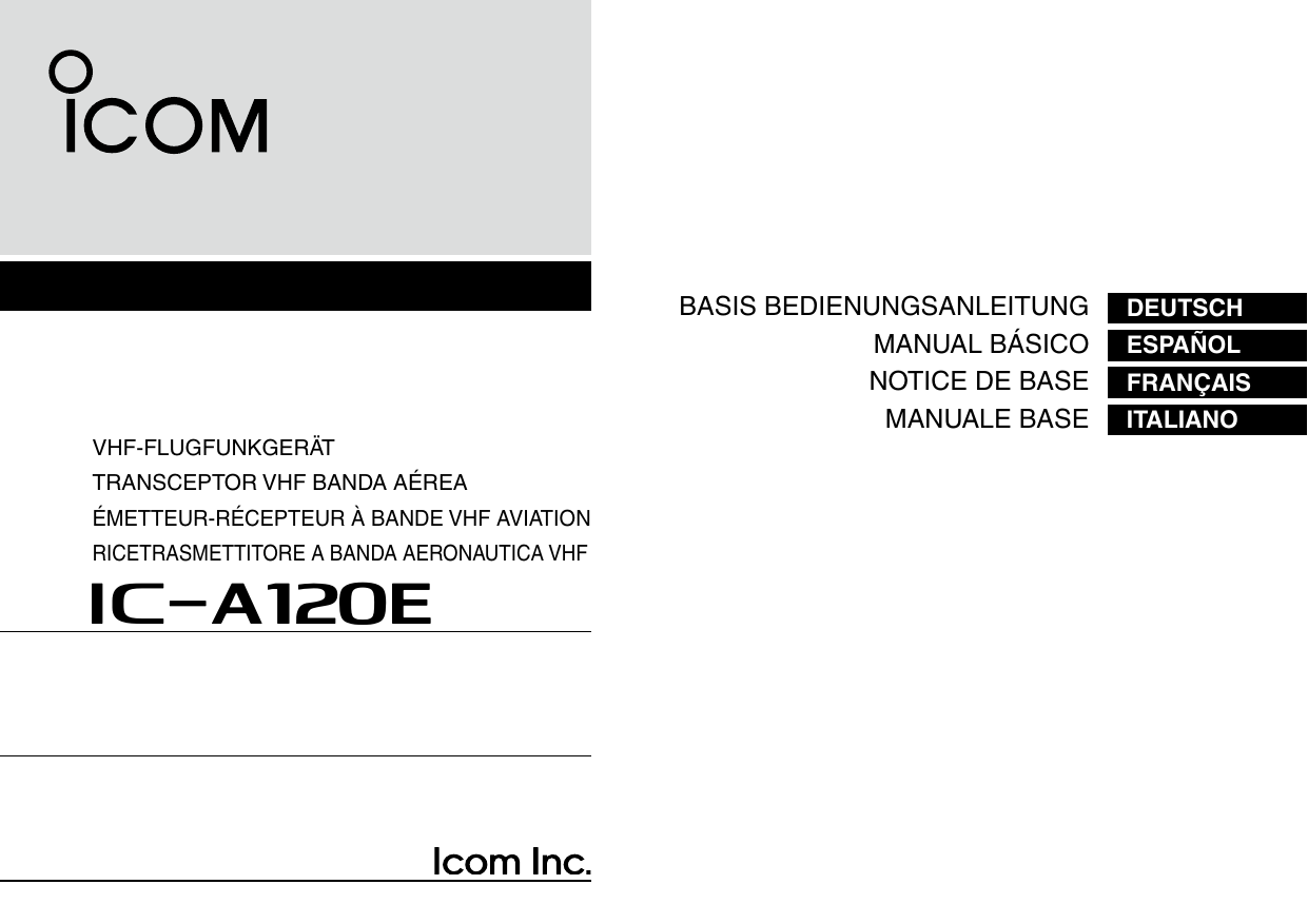 Ecouteurs Bluetooth pour émetteur/récepteur IC-A120E