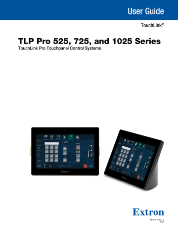 Extron TLS 725M User Guide | Manualzz