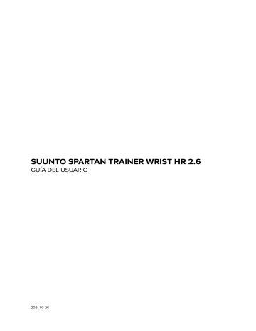 suunto spartan sport wrist hr user guide