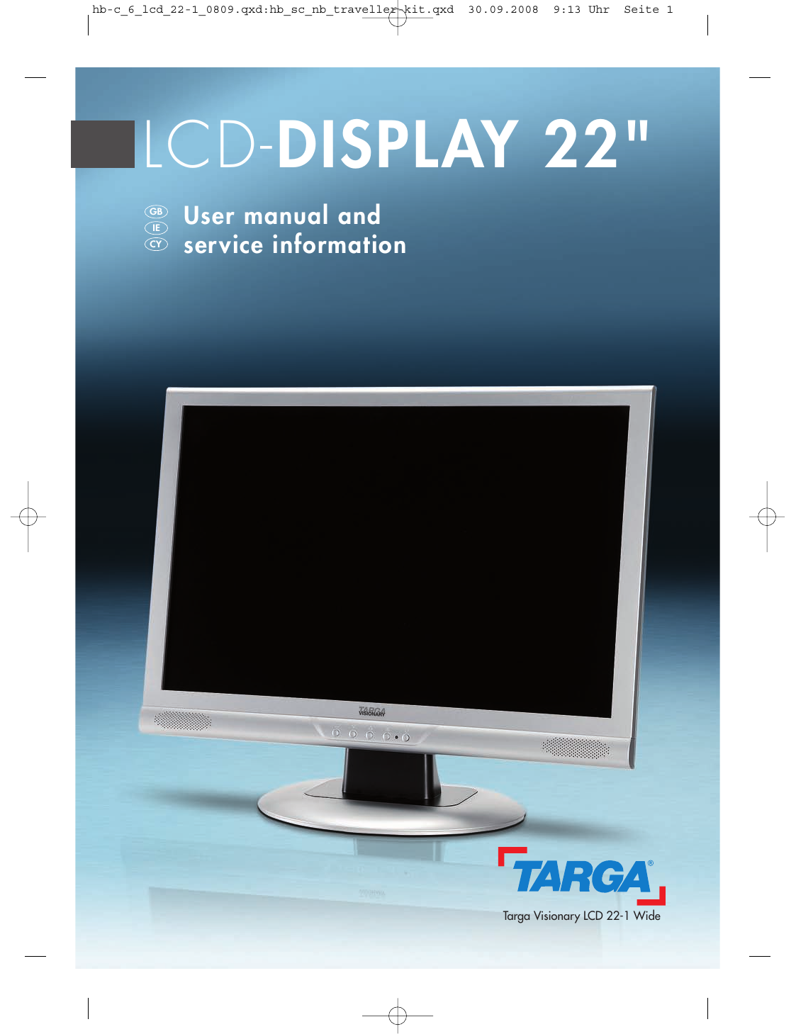 targa visionary monitor