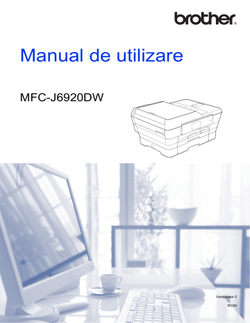 Brother MFC-J6920DW Inkjet Printer Manual de utilizare | Manualzz